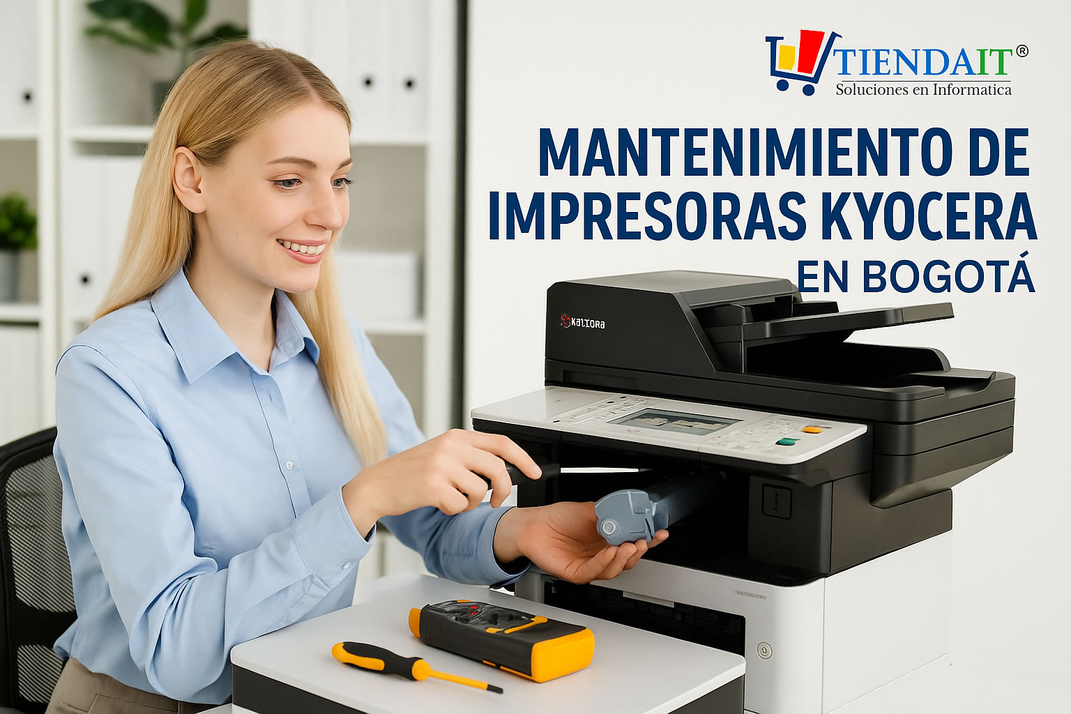 Mantenimiento de Impresoras a Domicilio en Bogota ❤️ | Soporte Kyocera